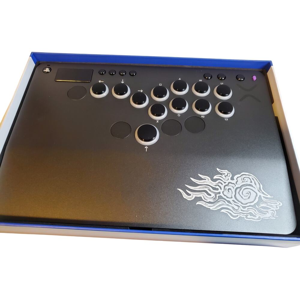 Turtle Beach Victrix Pro KO Leverless Fight Stick For PS4/5 Custom Tekkin 8 Etch
